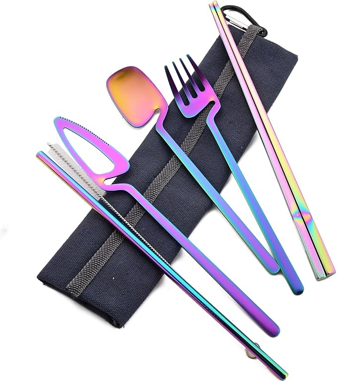 Rainbow - Blue pouch