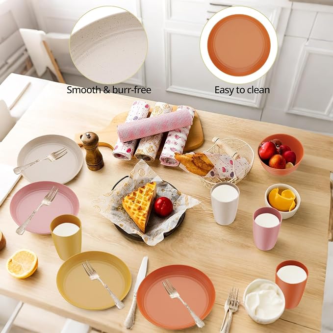 Orange yellow pink white