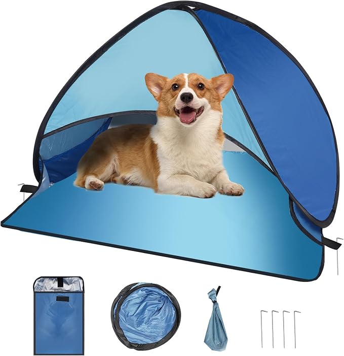 Blue Mini Beach Tent