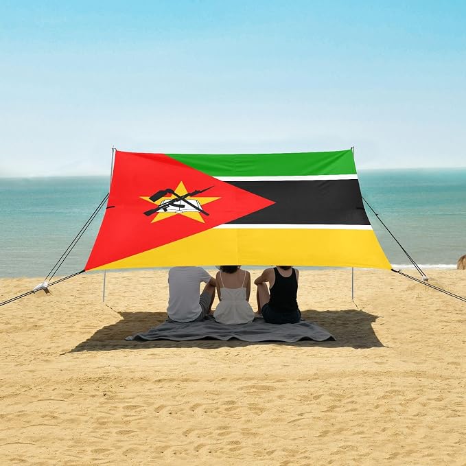 National Flag of Mozambique