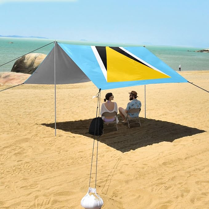 National Flag of Saint Lucia