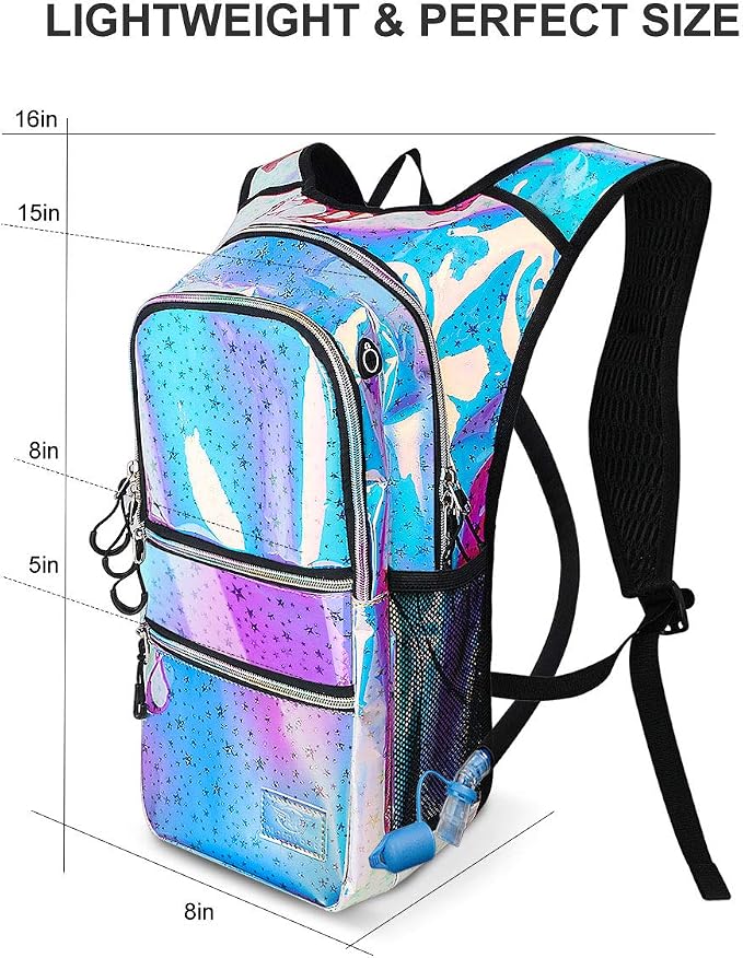 Holographic BluePink Star
