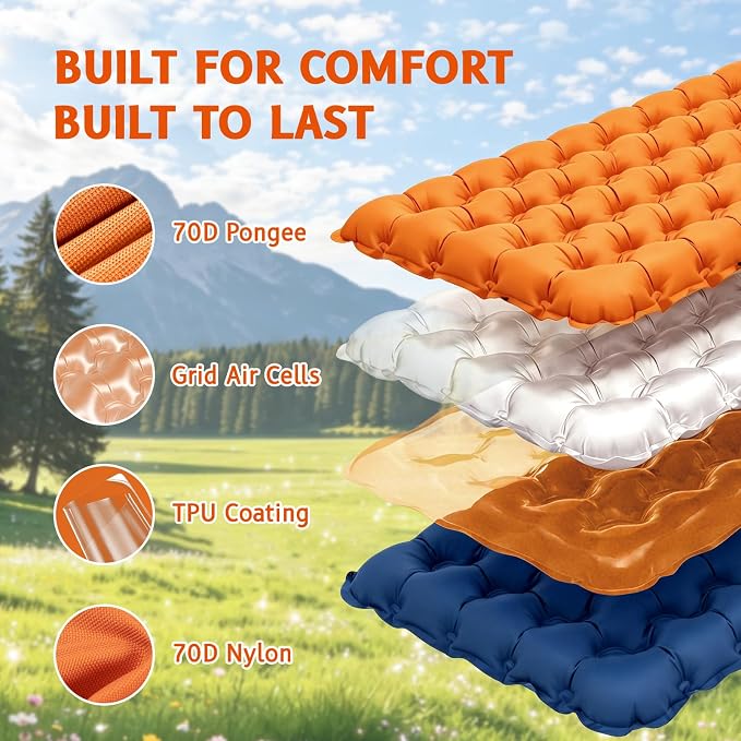 Tangerine Orange+blue