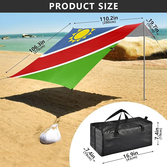 National Flag of Namibia