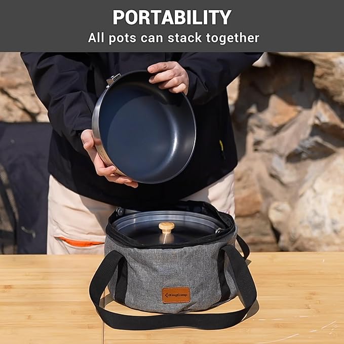 SILVER-4-6 PERSON COOKWARE SET