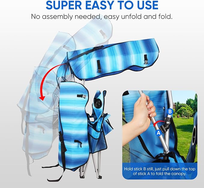 1pack Stripe Blue