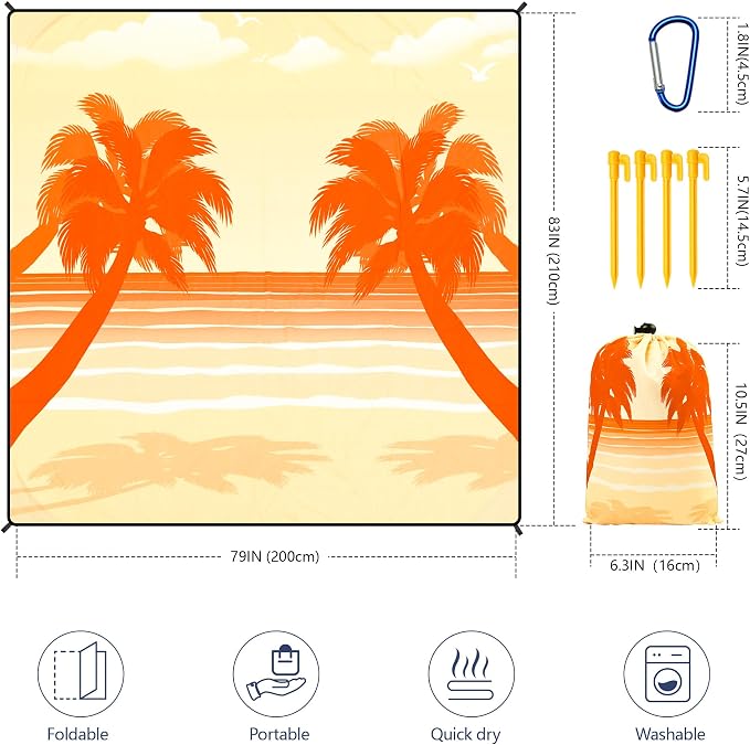 Coconut Tree-orange
