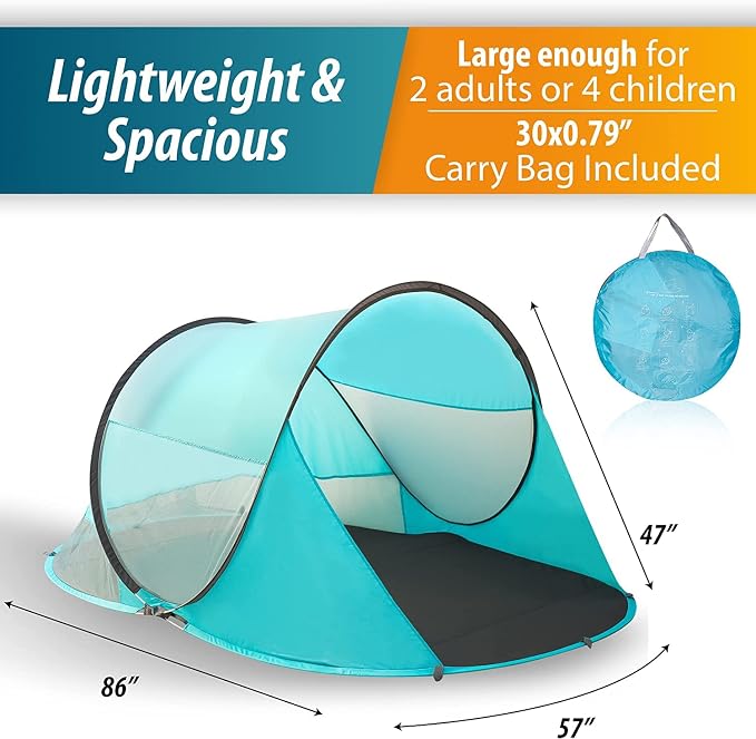 Light Blue Pop-up Tent