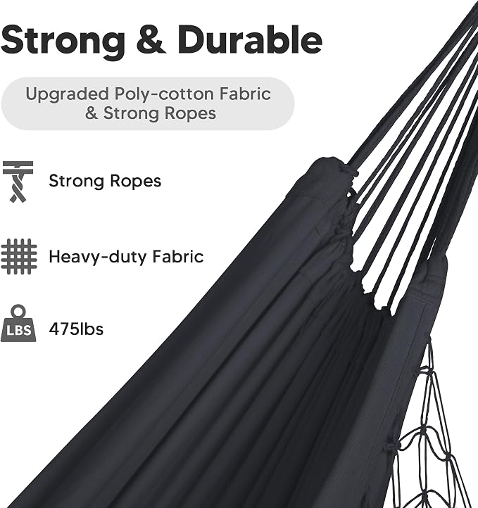 Dark Gray With Tassels