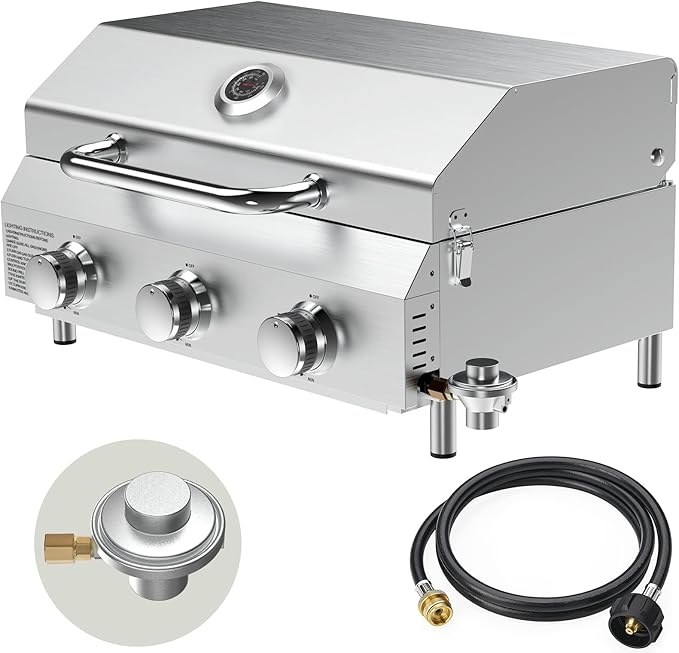 3 burner with Dual Connections