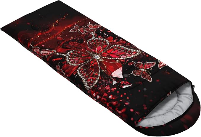 Red Cartoon Butterfly 3