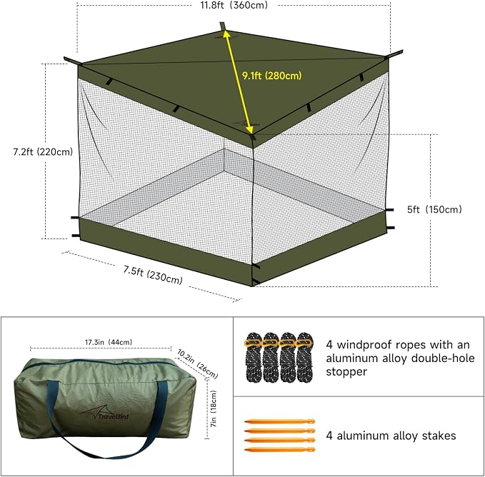Screen House-army