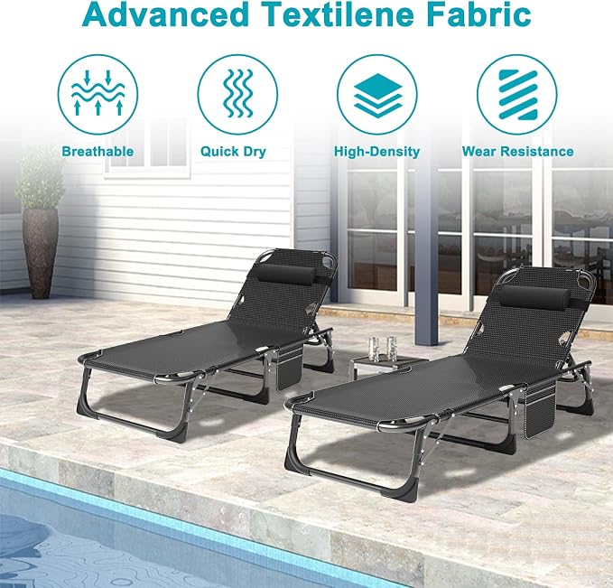 Black Cot/ Blue Pad