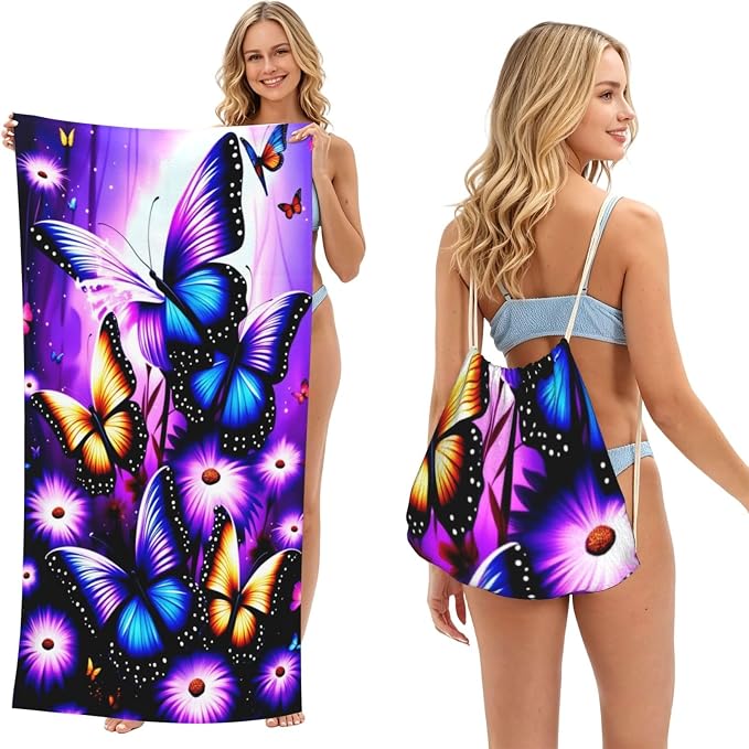 Vibrant Butterfly and Flower