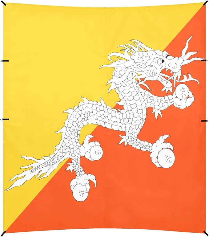 National Flag of Bhutan