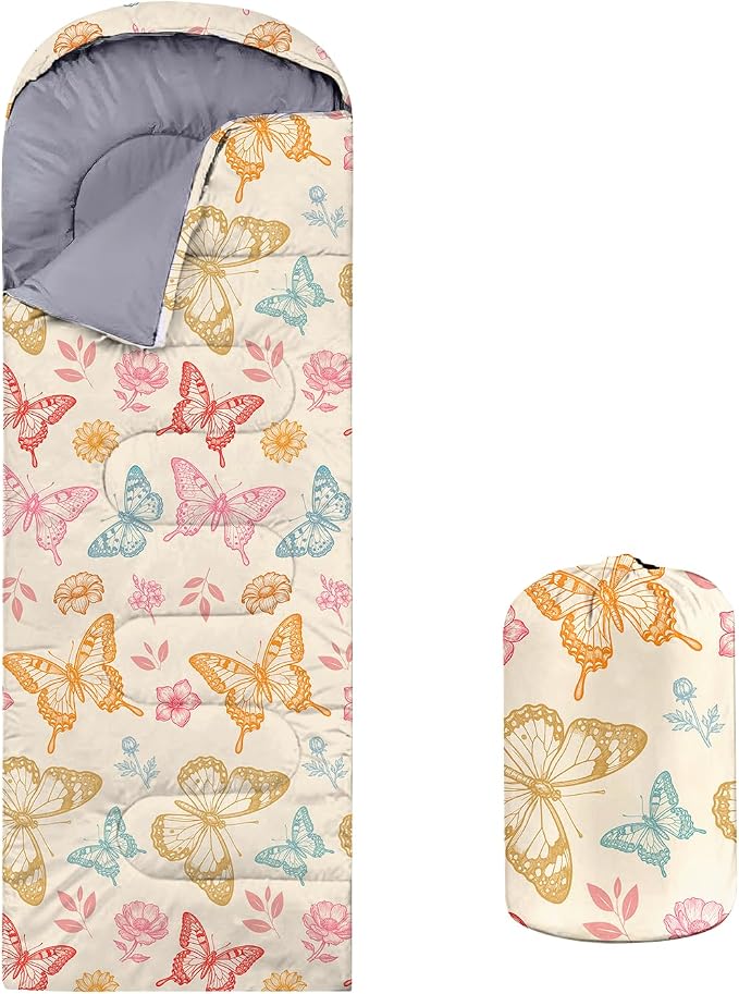 Butterfly-Khaki