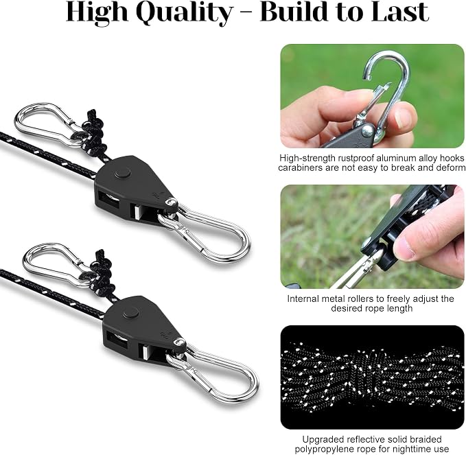 Classic red line with Rope Hanger Set