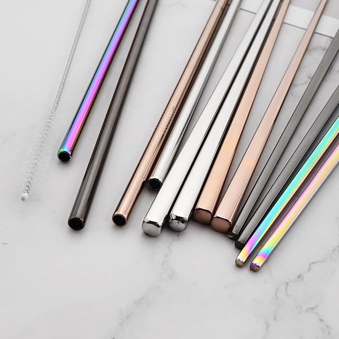 Rose gold - Black pouch