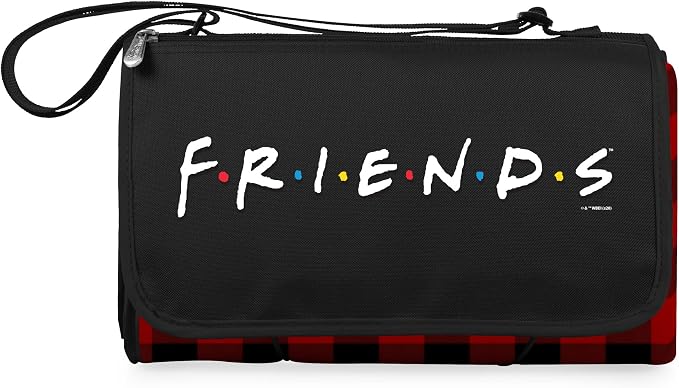 Warner Bro Friends - Red & Black Buffalo Plaid Pattern