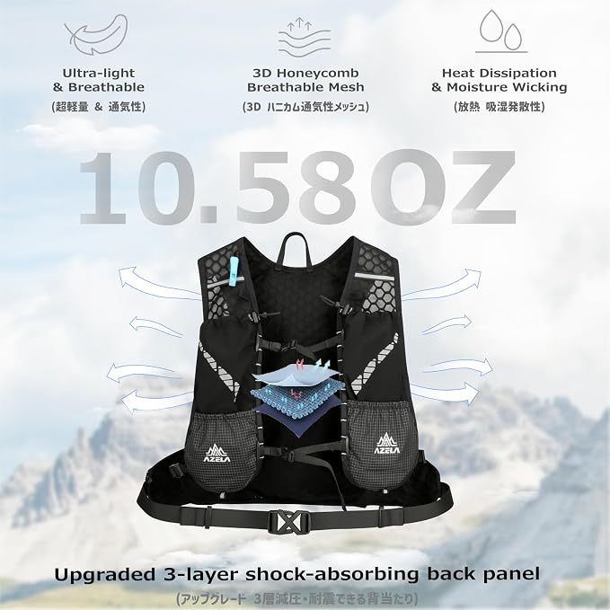 #2 Black (18l) - Only Backpack