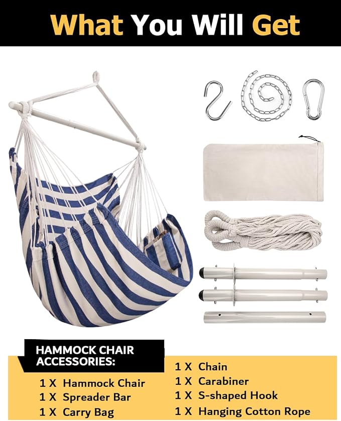 A Blue and White