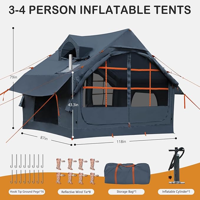 4-6Person/Gray