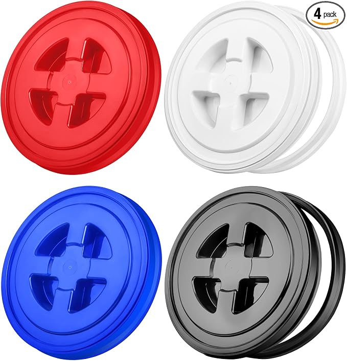 Red, Blue, Black, White