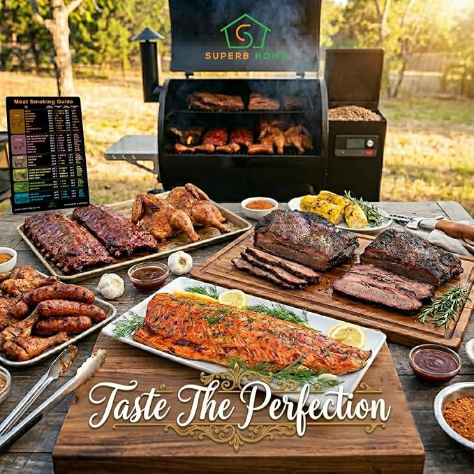 D Meat Smoking Guide C Black