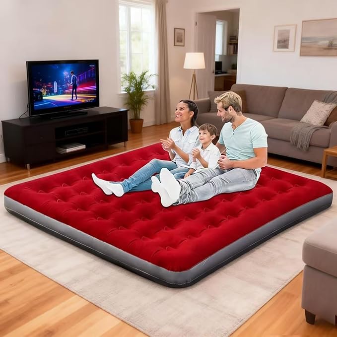 King Size Red Grey