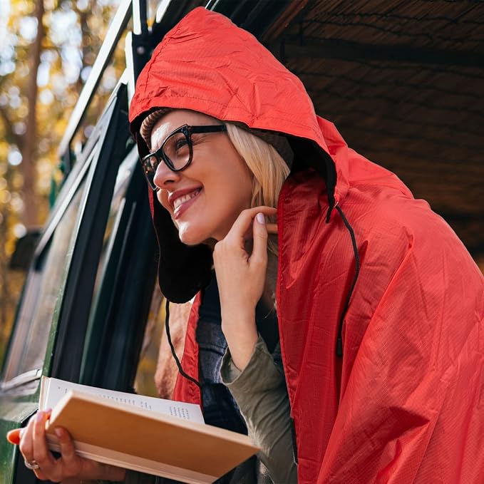 Red - Hooded