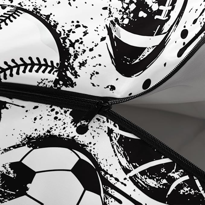 Black White