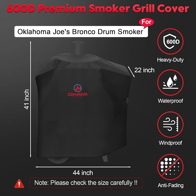 Fit Bronco Drum Smoker