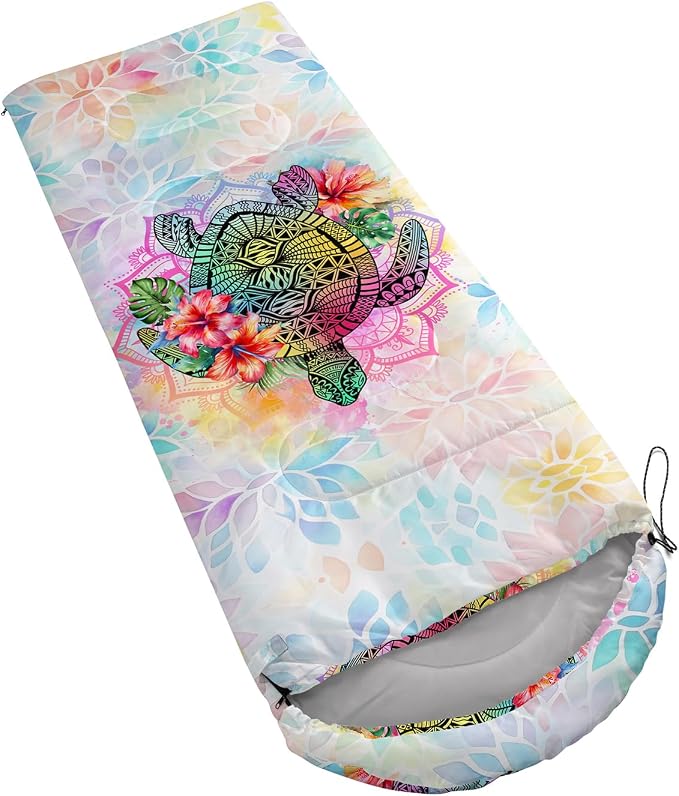 Bohemian Floral Turtle