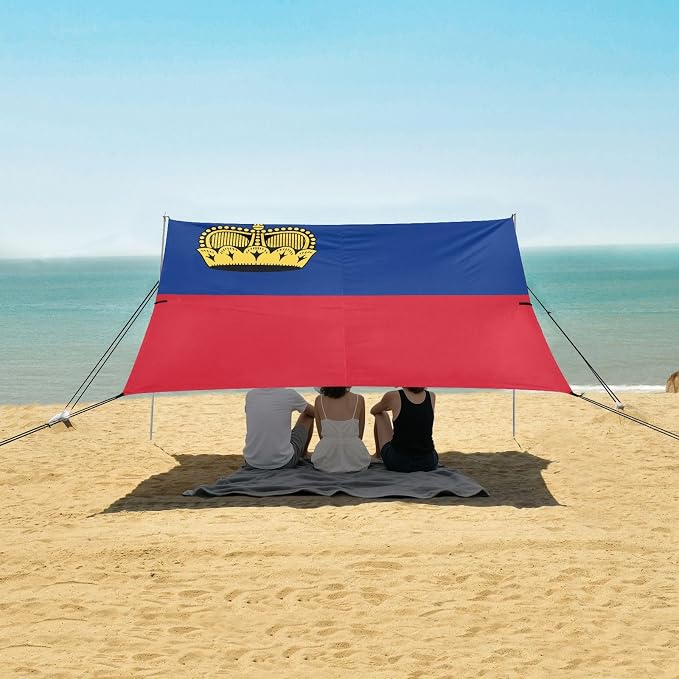 National Flag of Liechtenstein