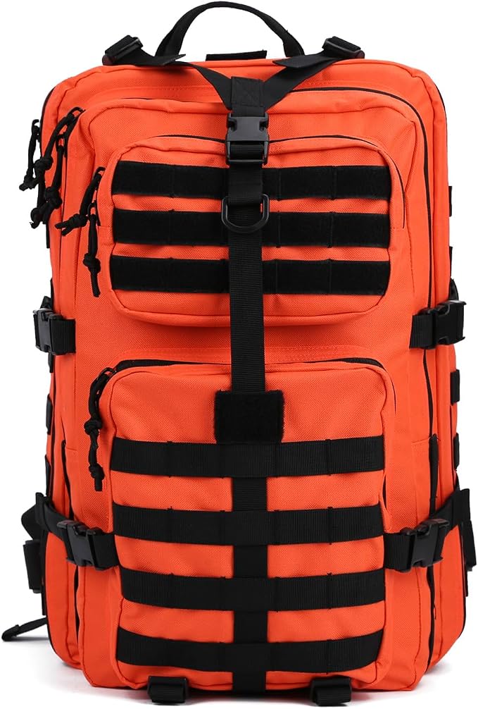 Orange-black