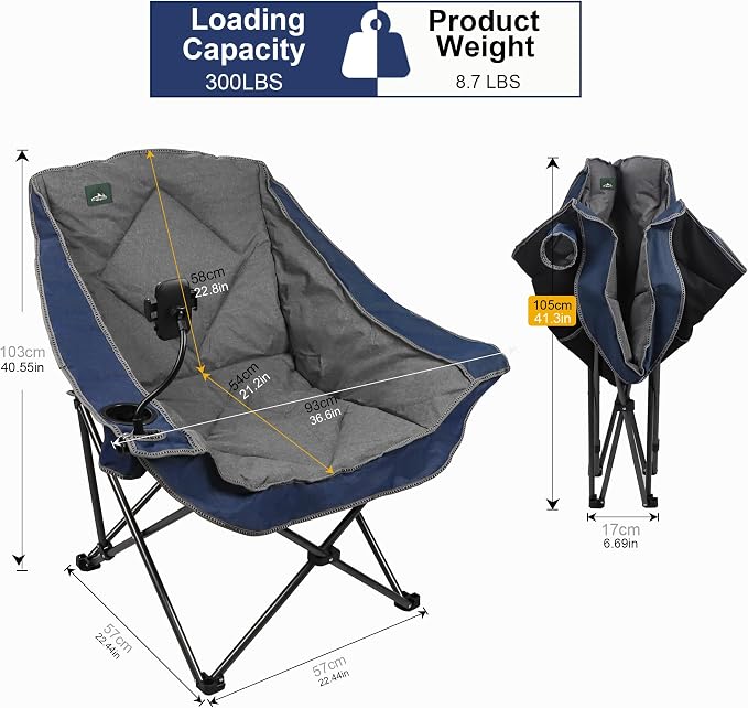 Blue With Phone Holder