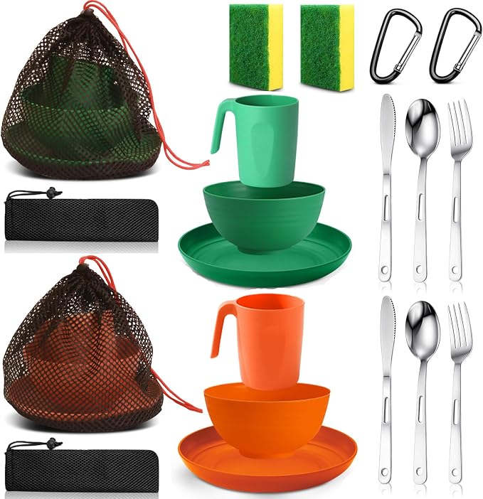 Orange and Green