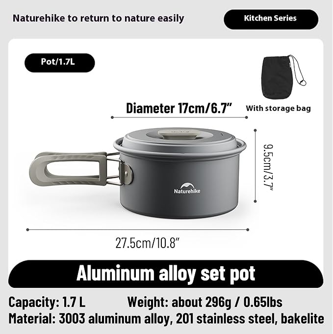 1.7L Pot