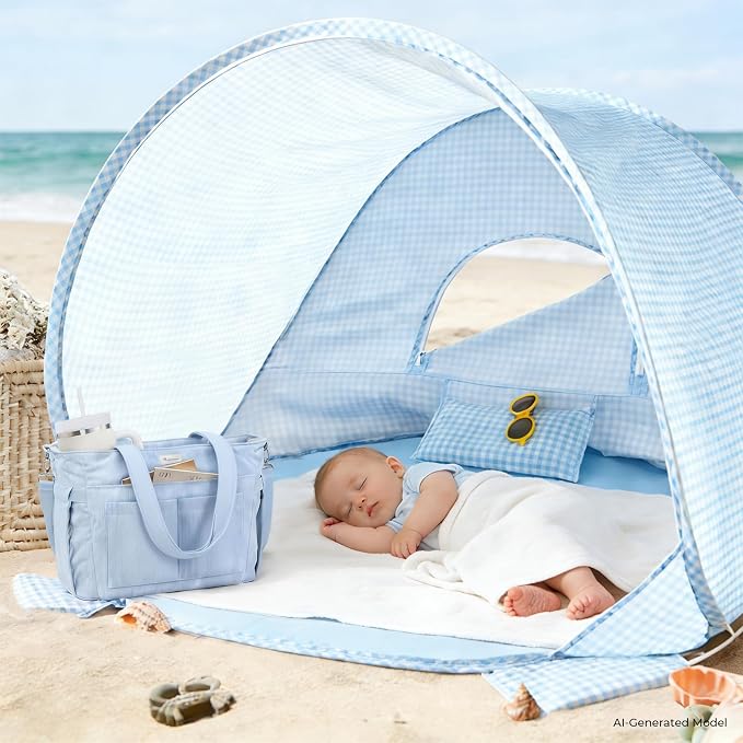 Light Blue Gingham