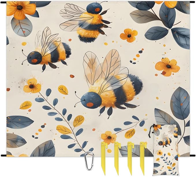 Floral Honey Bee