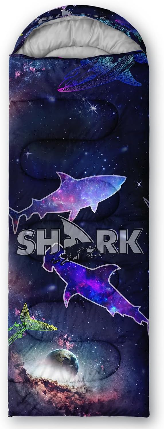 Starry Sky Shark Purple