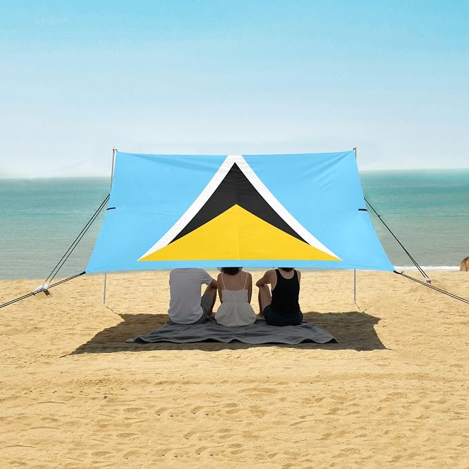 National Flag of Saint Lucia