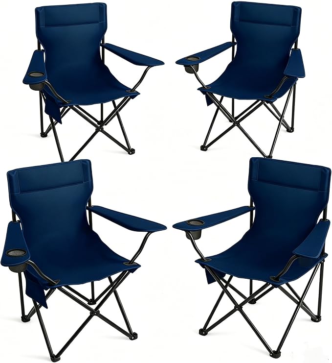 Navy Blue- 4 Pcs
