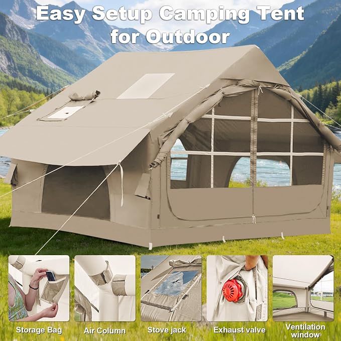 4 Person+ Skylight/Beige