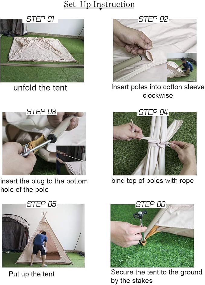 Tent alone