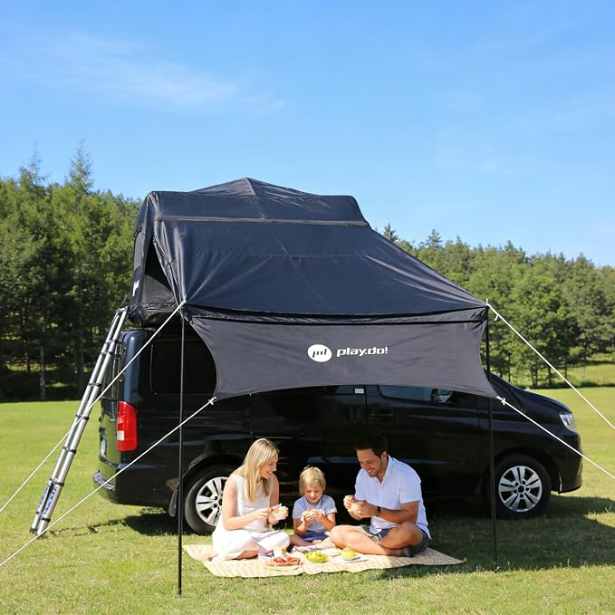 roof tent with awning