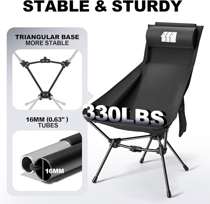 High Back Black