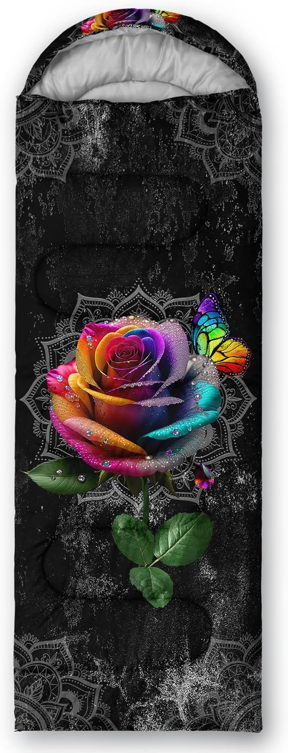Colorful 3D Rose