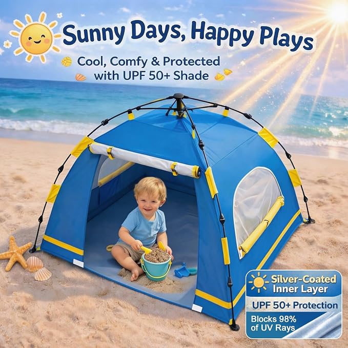 Coastal Blue & Sunshine Yellow