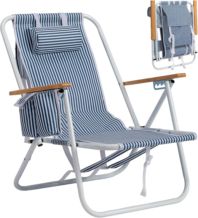 Blue White Stripe